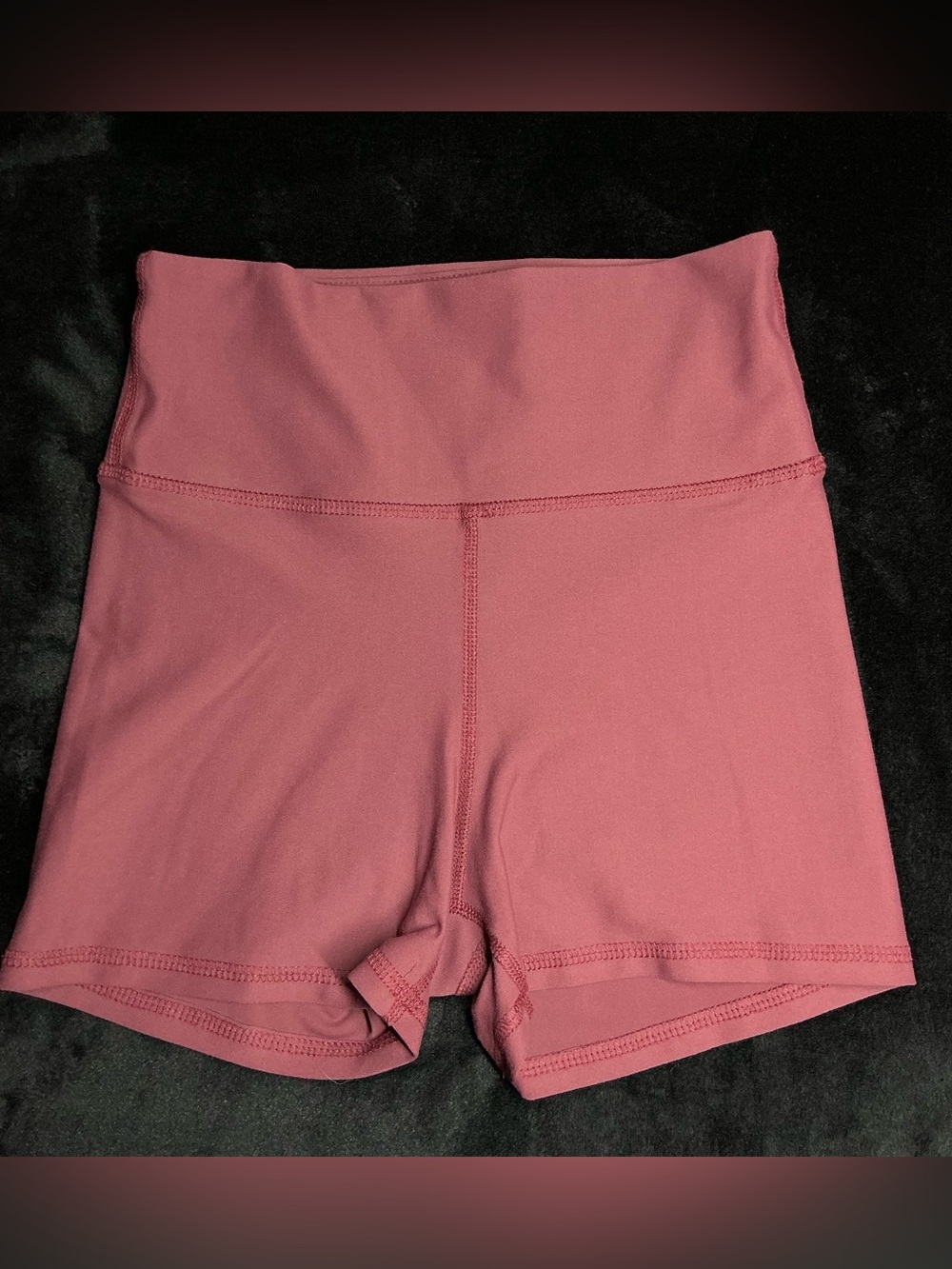 High-Rise Rose Pink Women's Performance Shorts